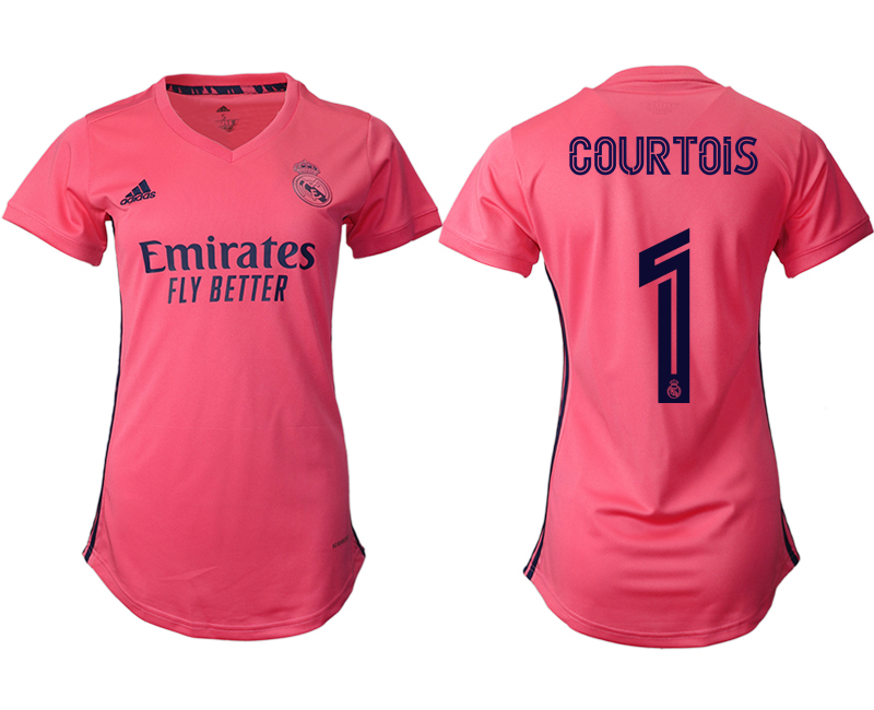 2021 Real Madrid away aaa version women #1 soccer jerseys->women soccer jersey->Women Jersey